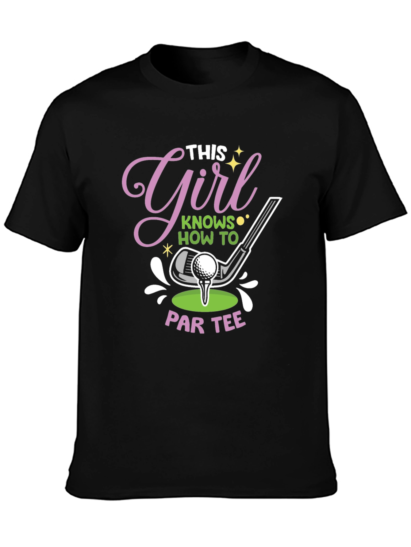 This Girl Knows How to Par Tee T-Shirt