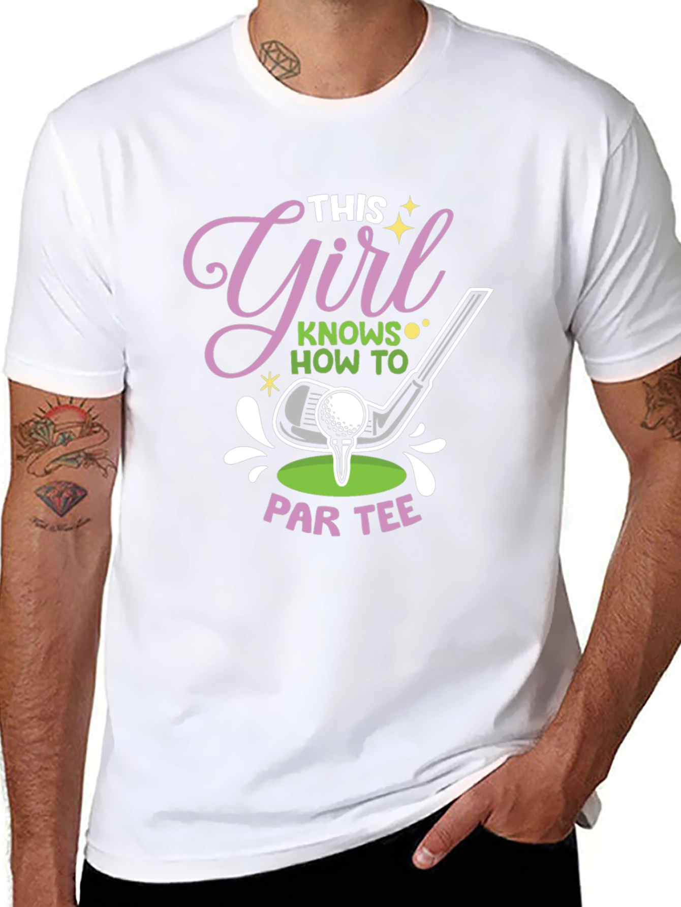 This Girl Knows How to Par Tee T-Shirt