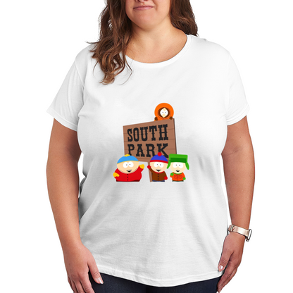 South Park Classic Four Boys Cartoon Retro Nostalgic Fan T-Shirt