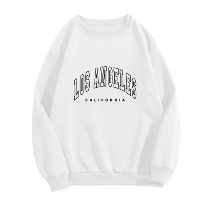 Vintage Los Angeles California Letter Crewneck Sweatshirt