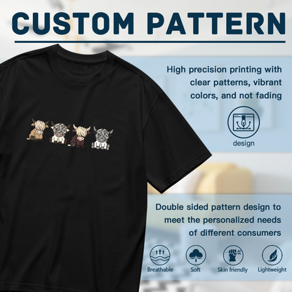 Stylish Pink Panther Boba Streetwear Tee