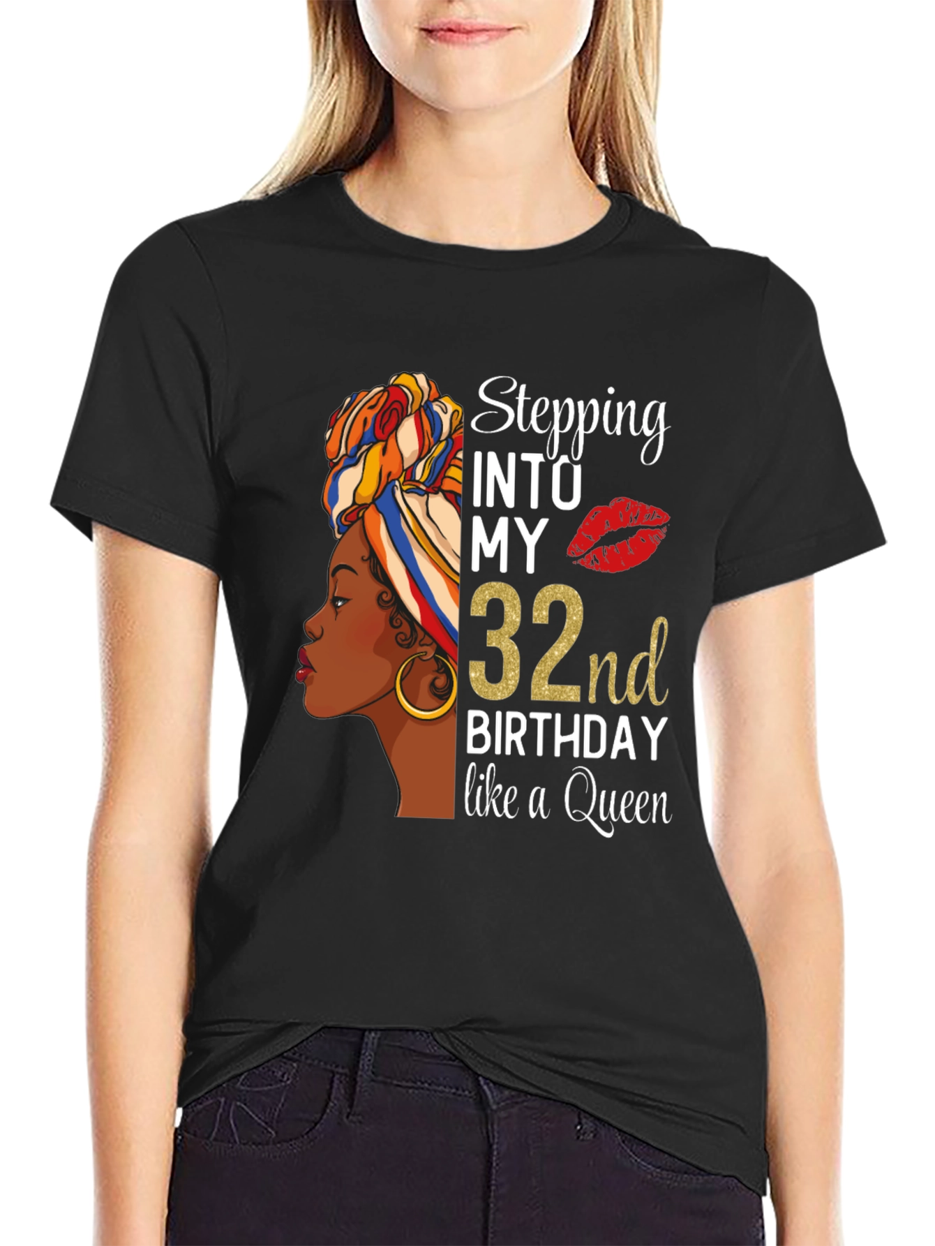 Stepping Into My 32nd Birthday T-Shirt