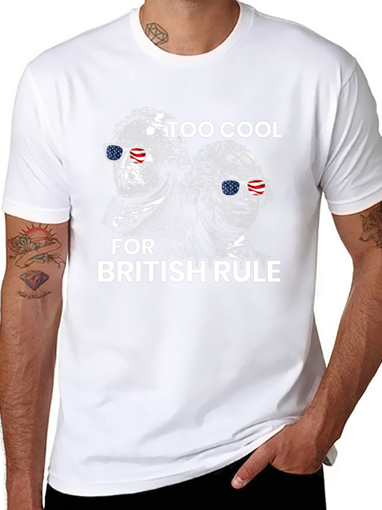 Too Cool for British Rule T-Shirt