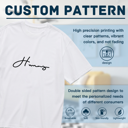 Elegant Cursive Hannah Custom Name Minimal Handwriting Women¡¯s Tee