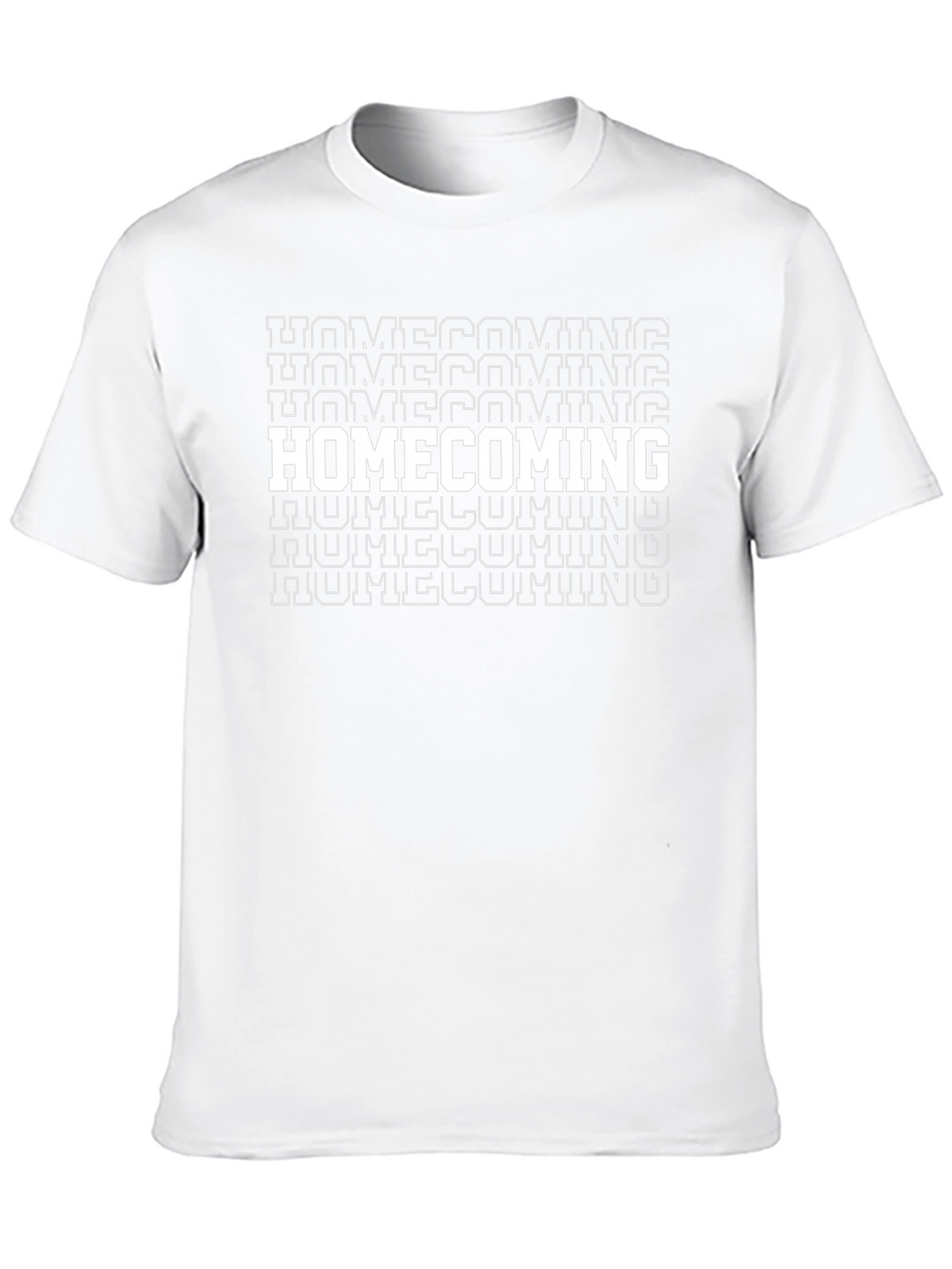 Homecoming Graphic Tee - Black Cotton T-Shirt