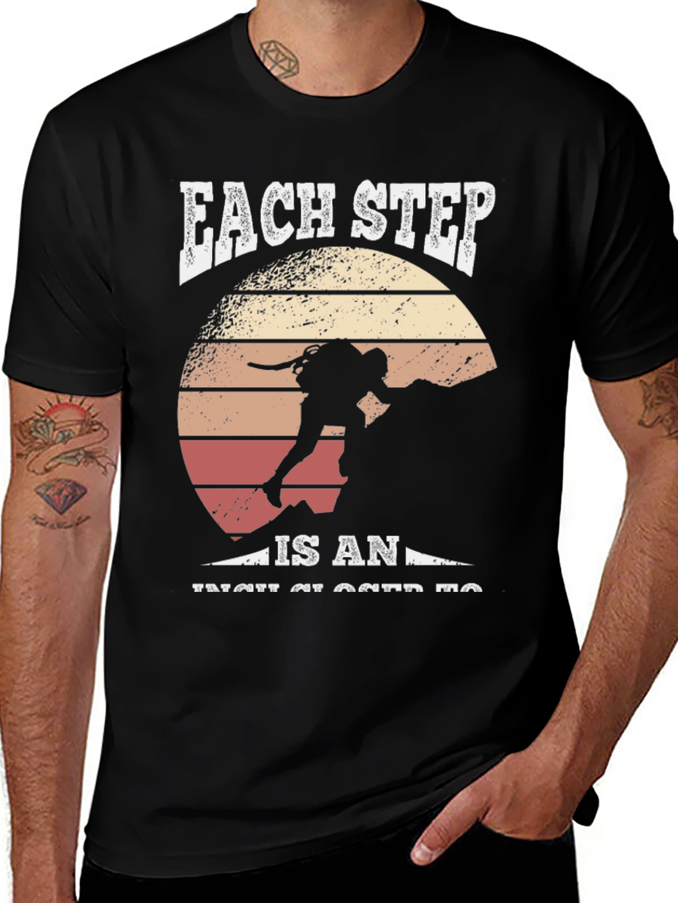 Each Step Closer Graphic T-Shirt