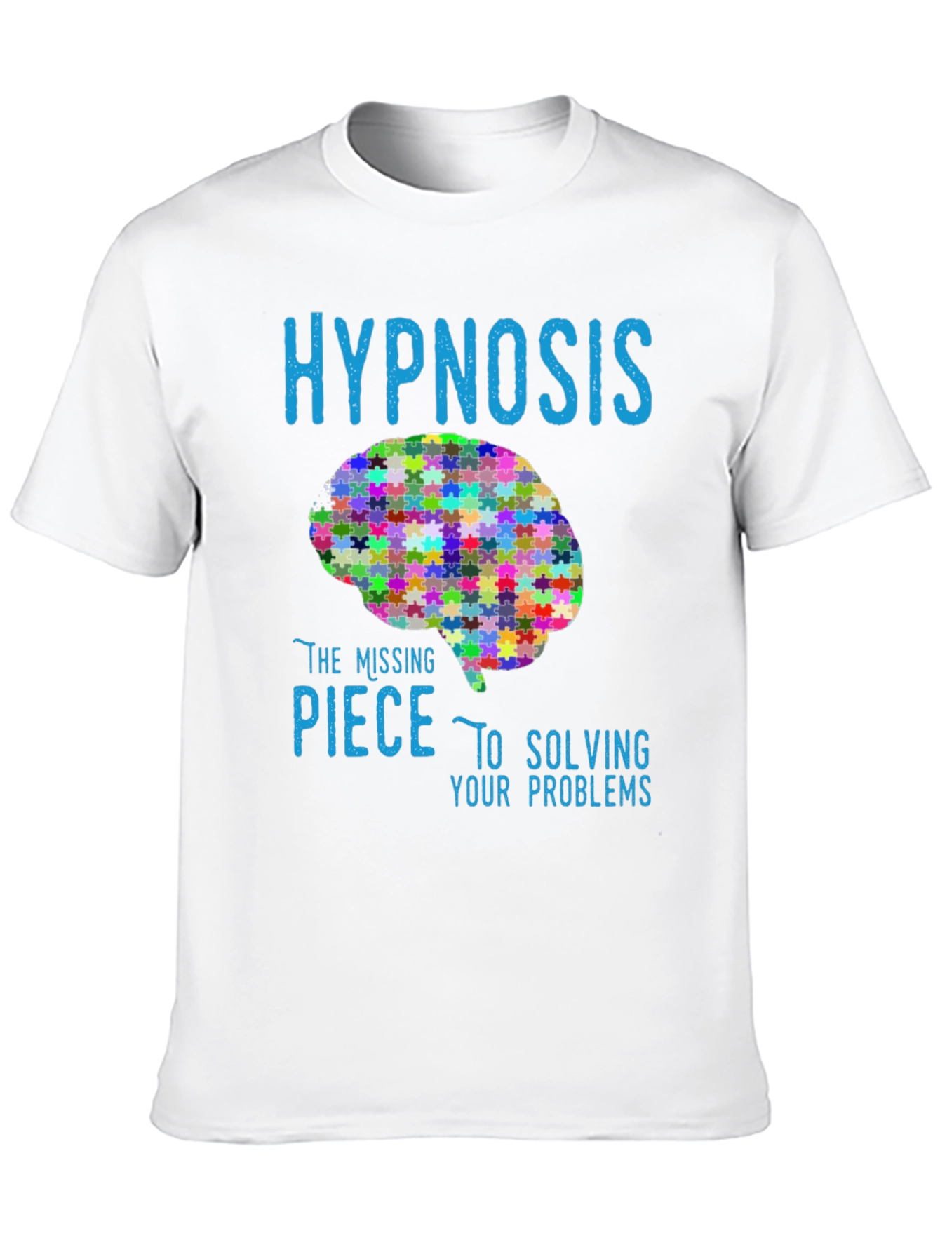 Hypnosis Brain Puzzle T-Shirt: Solve Your Problems