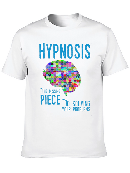 Hypnosis Brain Puzzle T-Shirt: Solve Your Problems