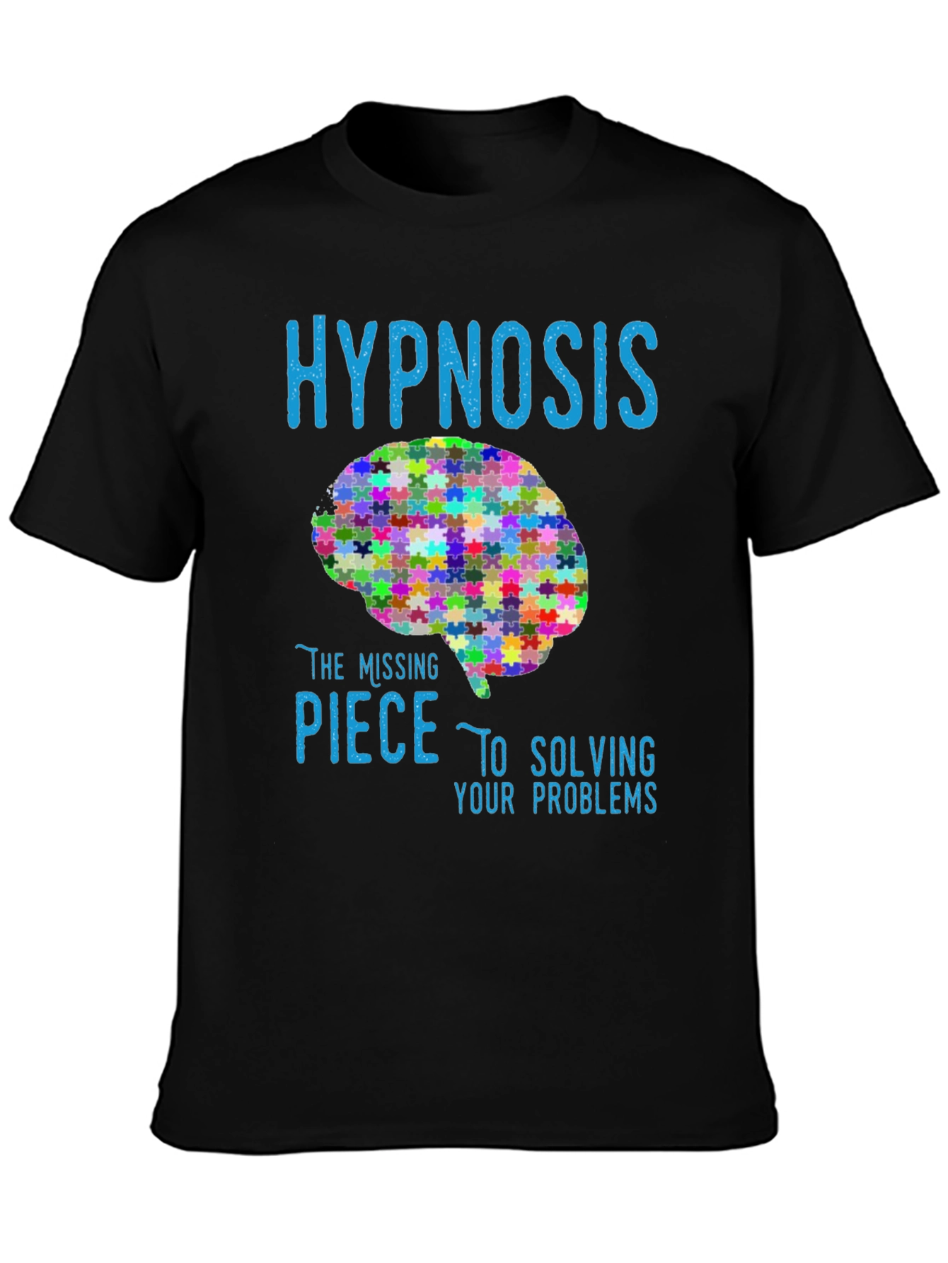 Hypnosis Brain Puzzle T-Shirt: Solve Your Problems