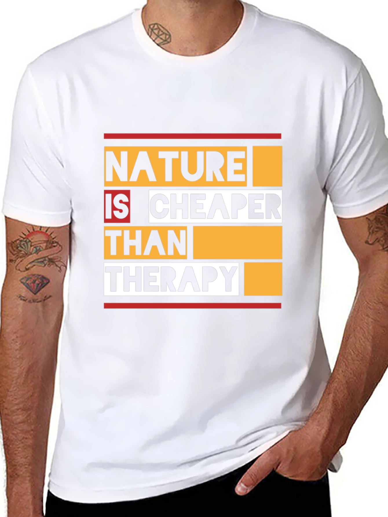 Nature is Cheaper Than Therapy Graphic Tee