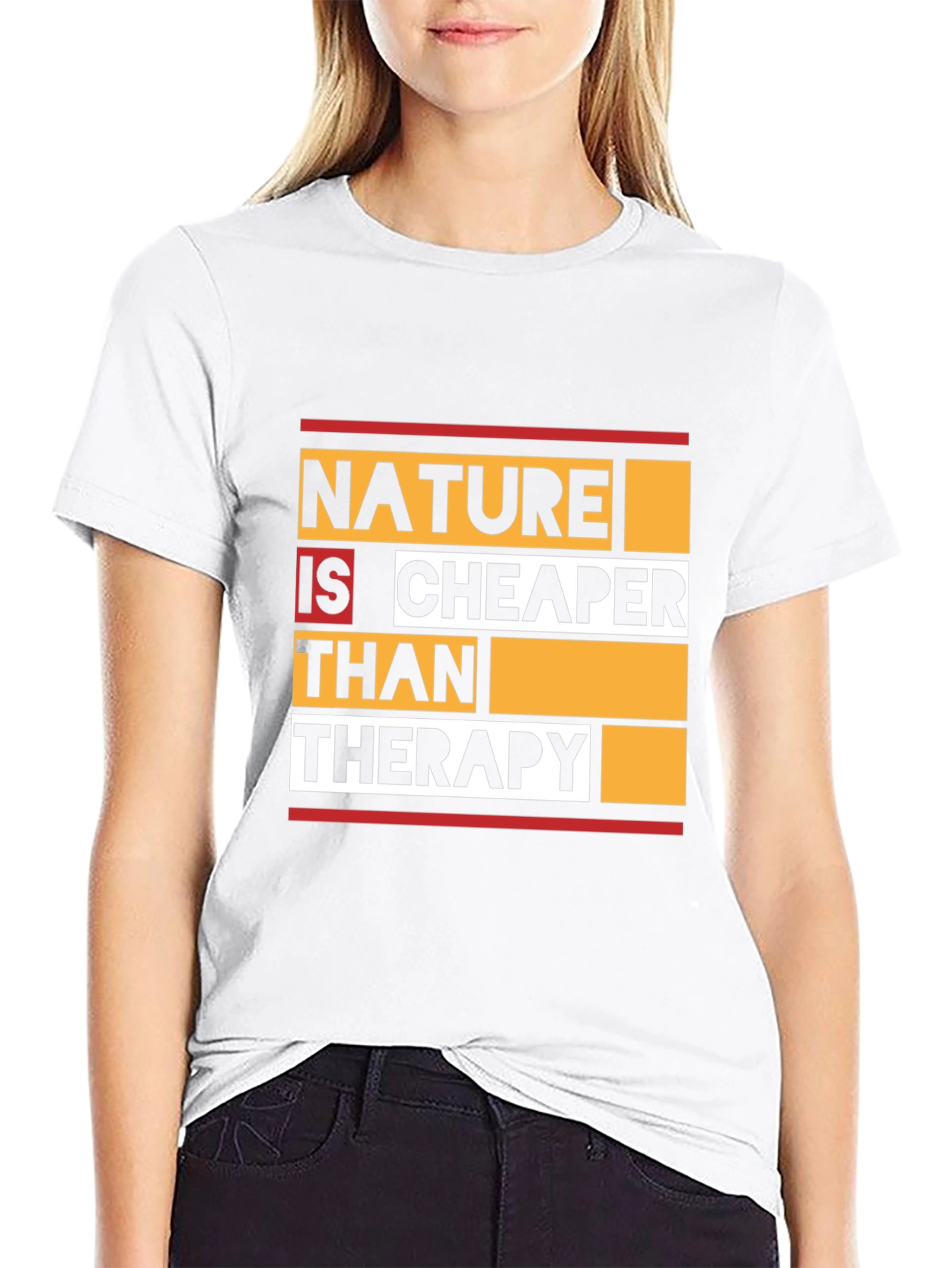 Nature is Cheaper Than Therapy Graphic Tee
