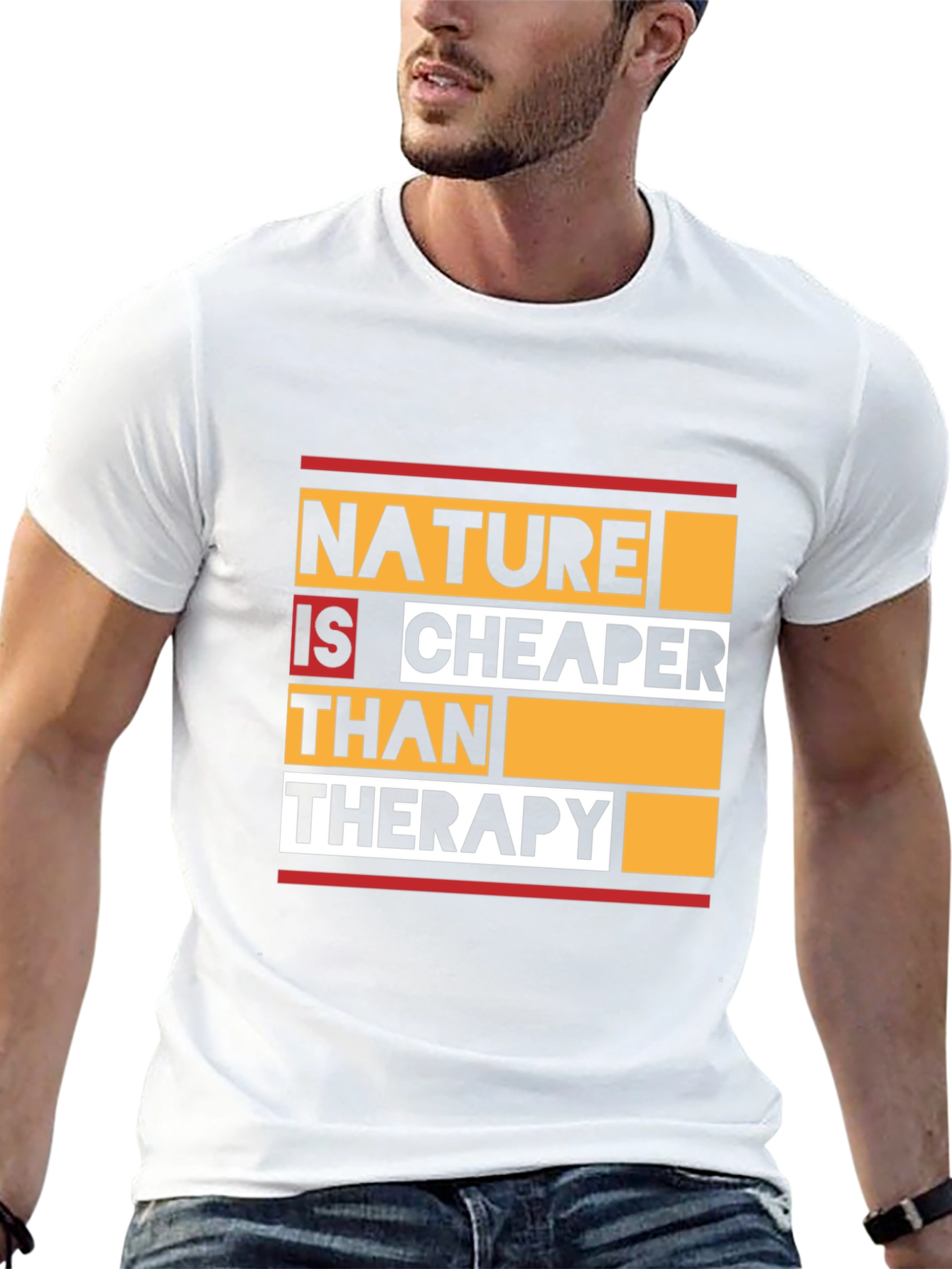 Nature is Cheaper Than Therapy Graphic Tee