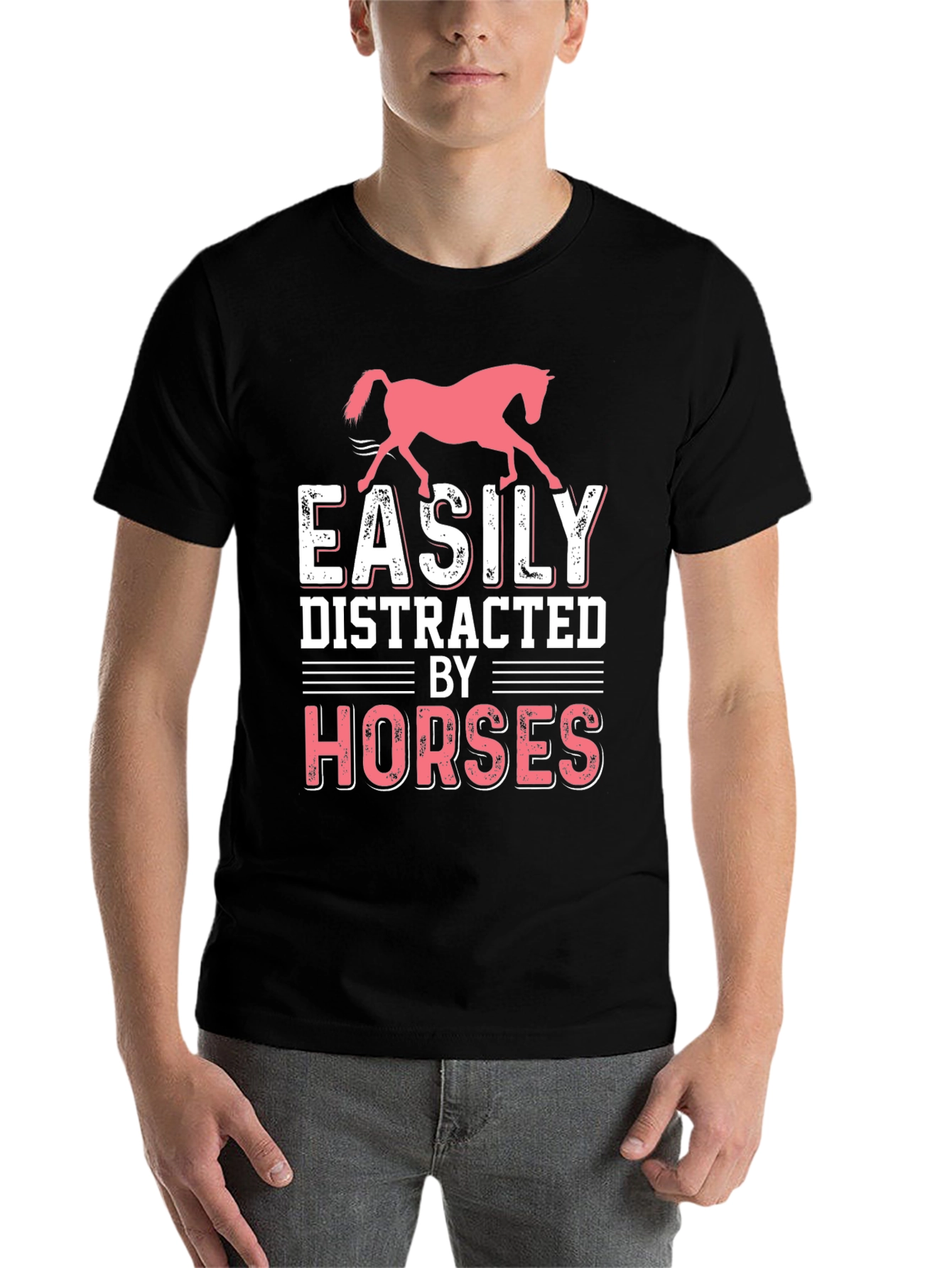 Easily Distracted by Horses Tee