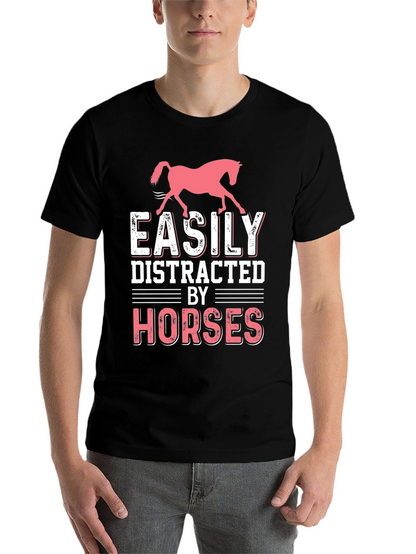 Easily Distracted by Horses Tee