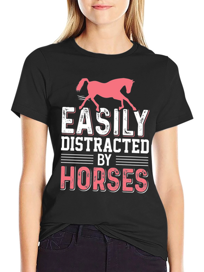 Easily Distracted by Horses Tee