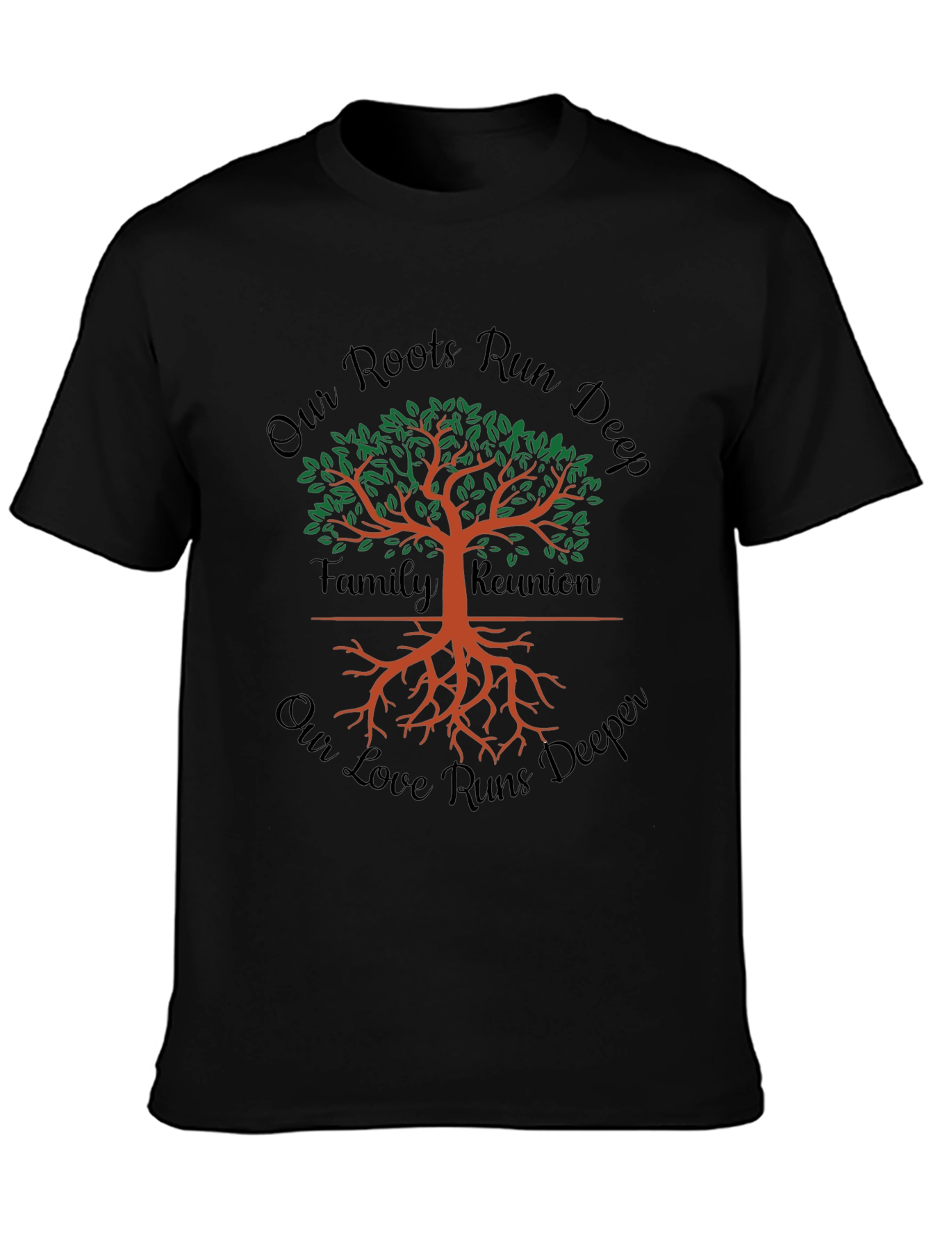Family Reunion Tree Roots T-Shirt