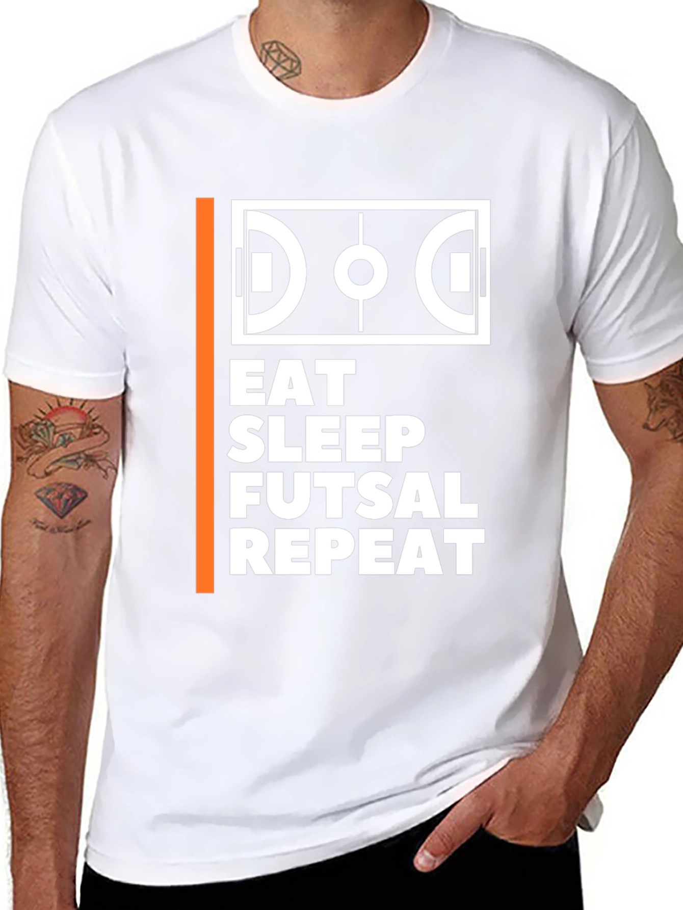 Eat Sleep Futsal Repeat T-Shirt