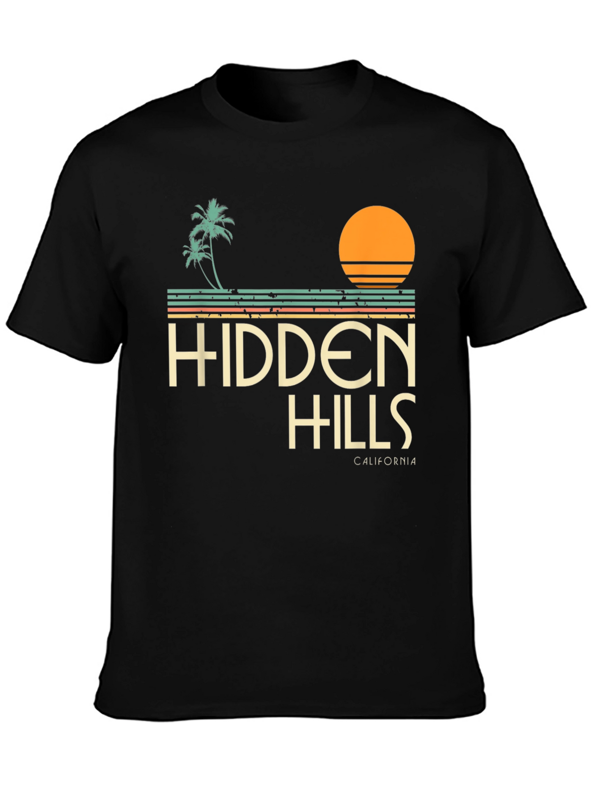 Hidden Hills California Graphic T-Shirt