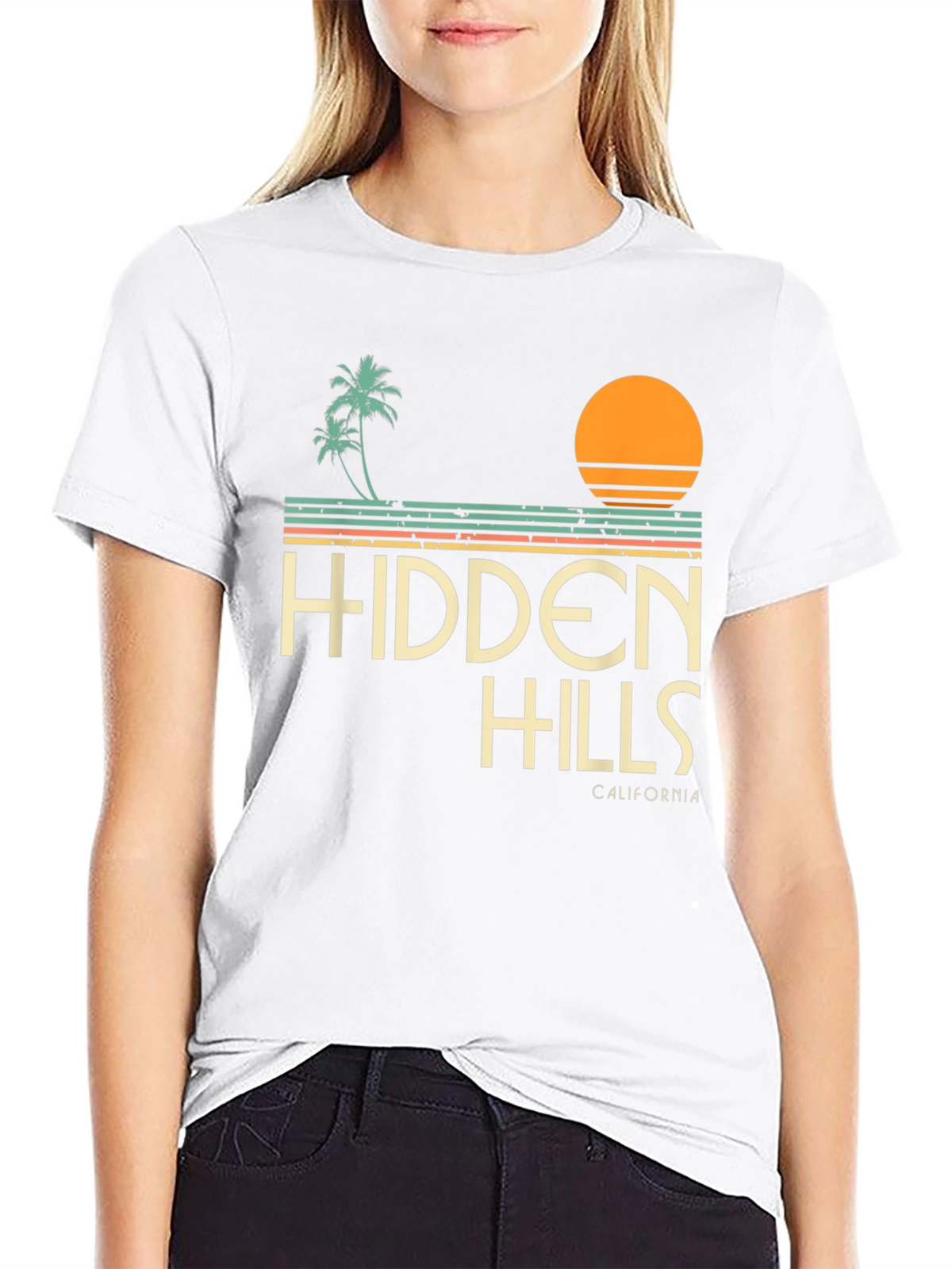 Hidden Hills California Graphic T-Shirt