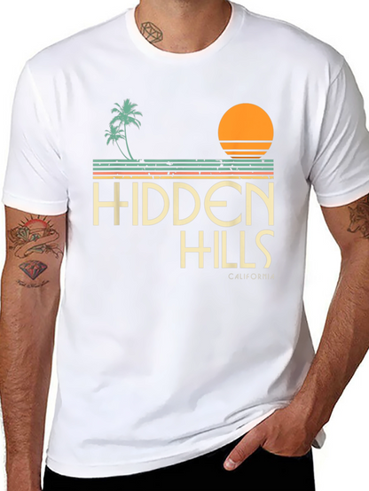 Hidden Hills California Graphic T-Shirt