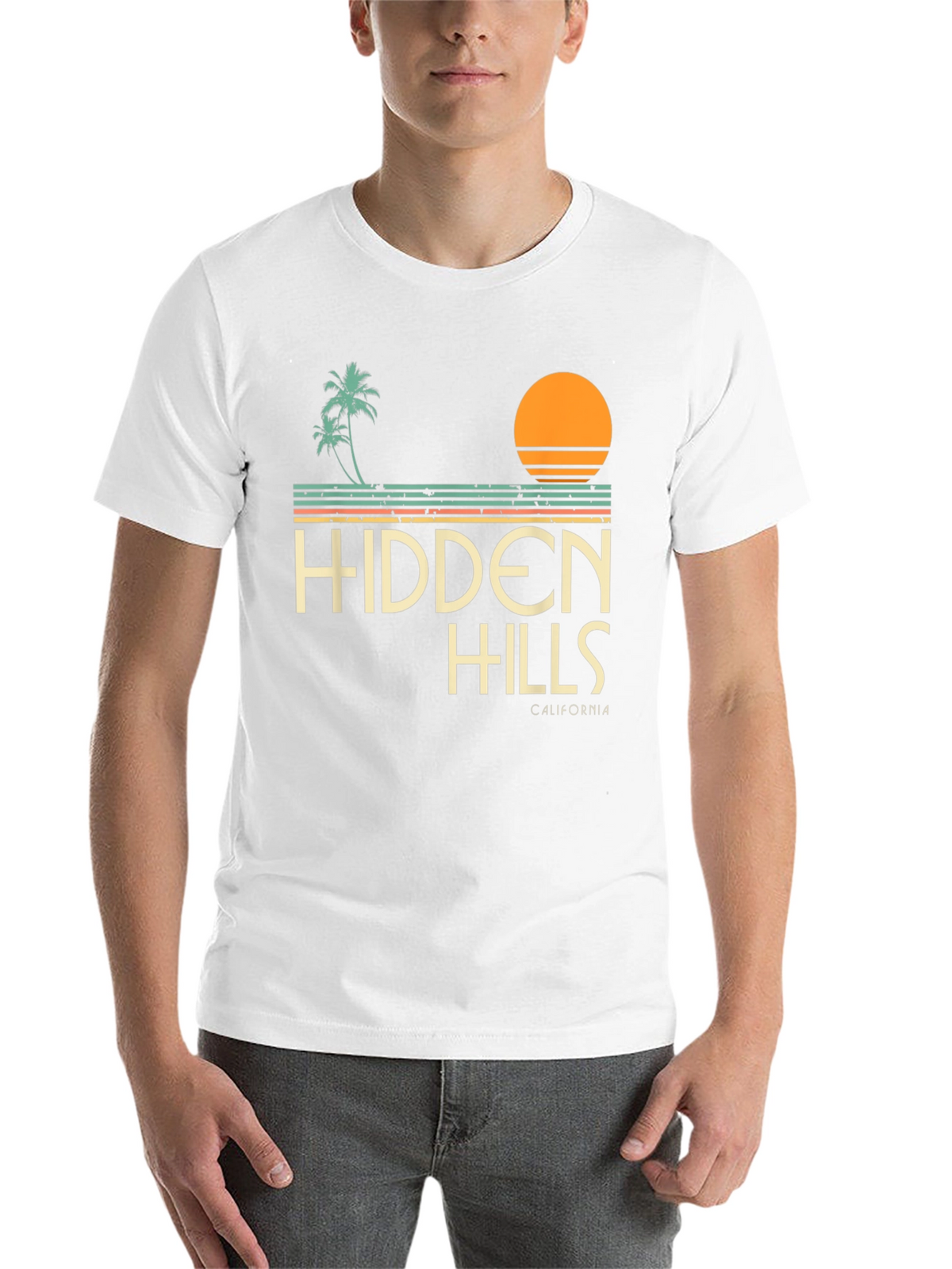 Hidden Hills California Graphic T-Shirt