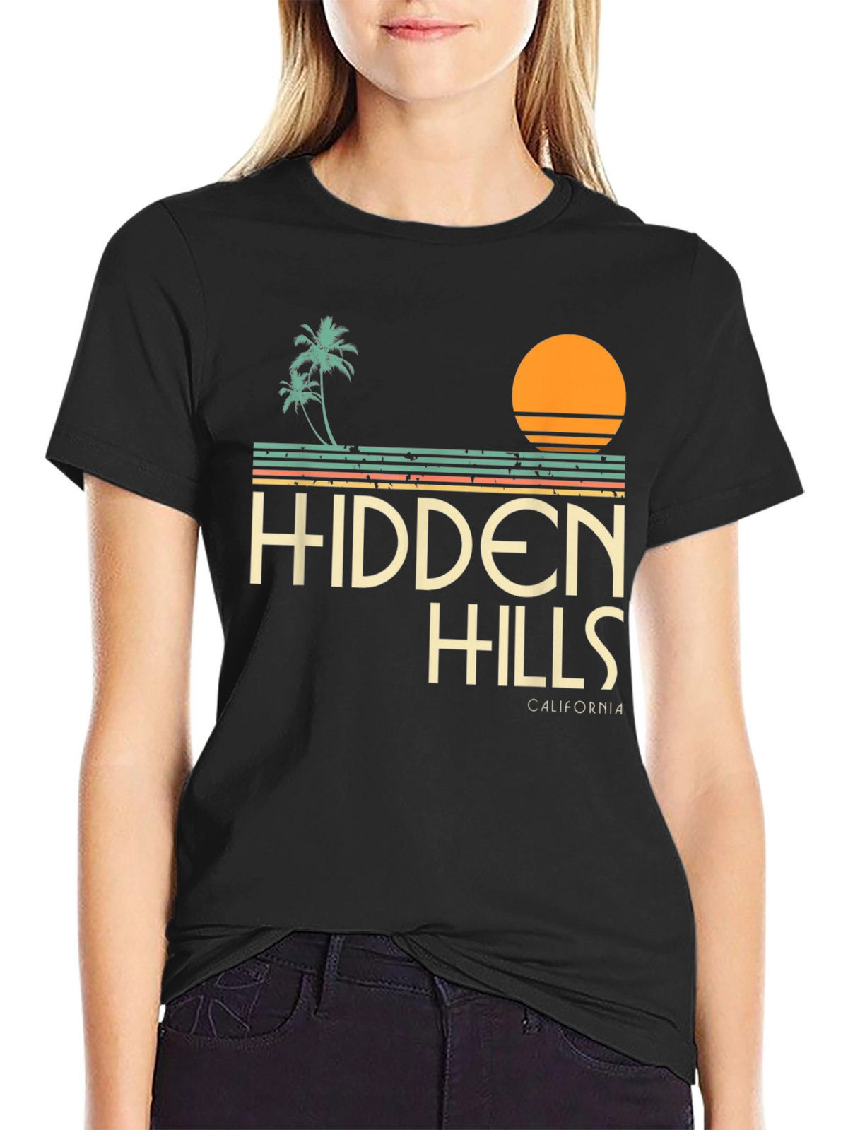 Hidden Hills California Graphic T-Shirt