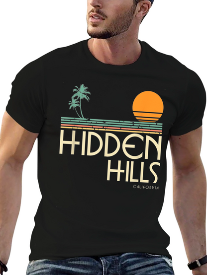 Hidden Hills California Graphic T-Shirt