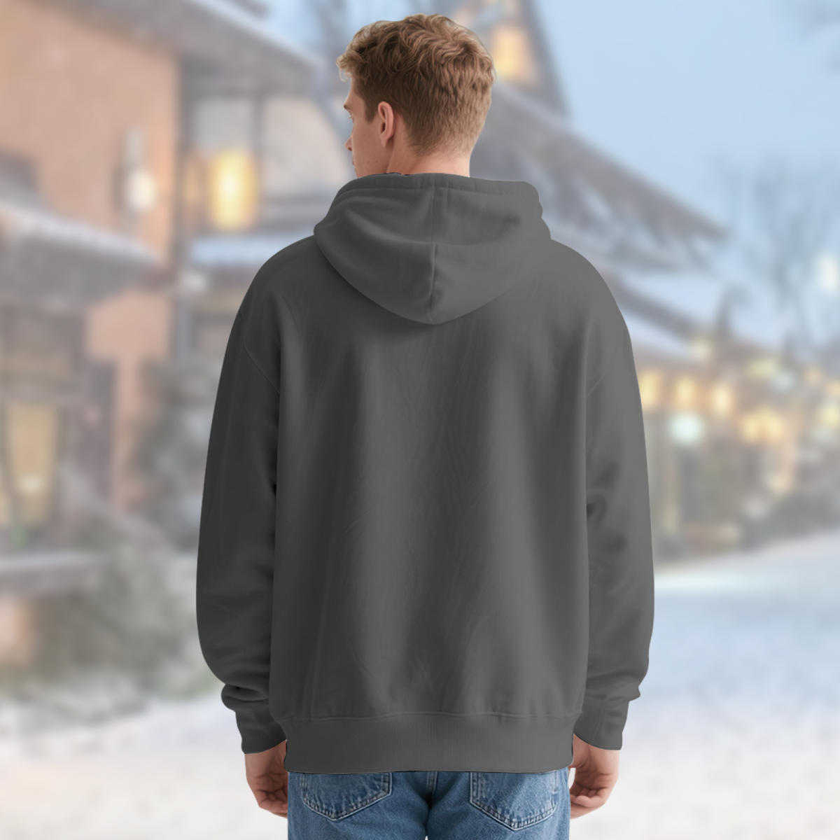 Retro Sunset Eagle American Style Hoodie, Unisex Comfort Casual Pullover