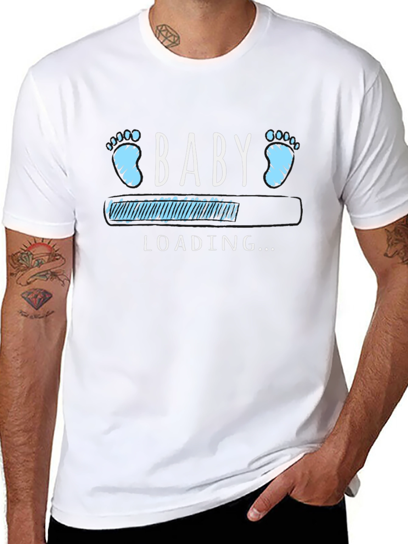 Baby Loading T-Shirt - Expecting Parents Tee
