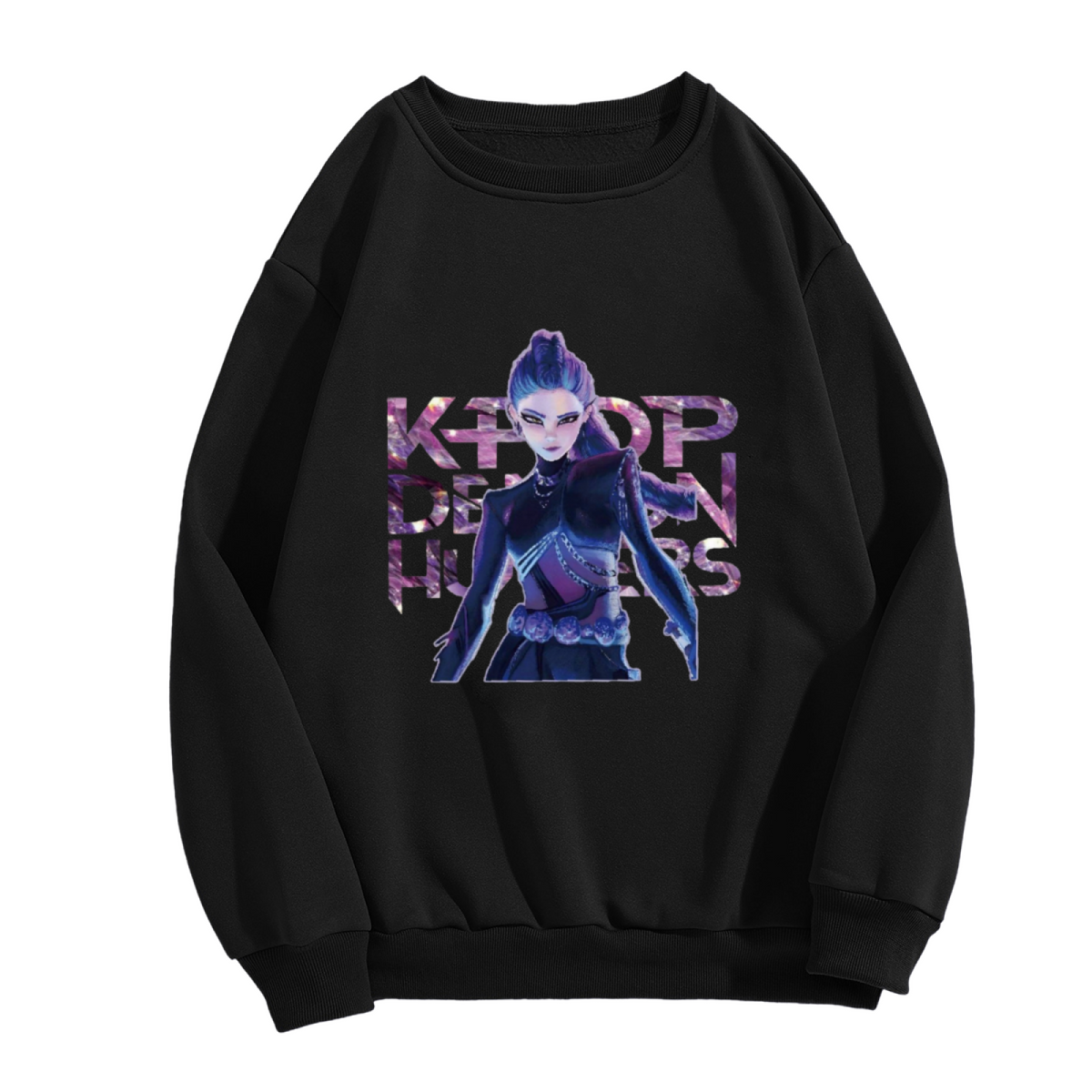 Cool Fantasy Game Character Street?Style Crewneck Sweatshirt
