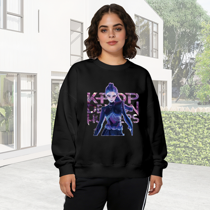 Cool Fantasy Game Character Street?Style Crewneck Sweatshirt