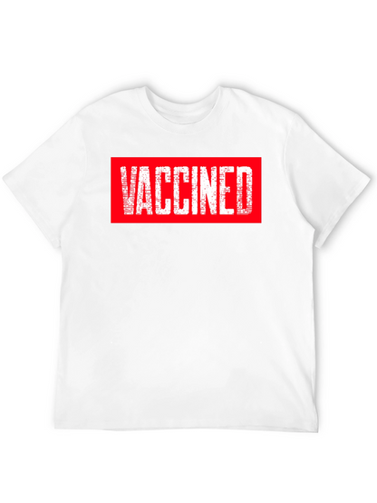 Vaccinated T-Shirt - Bold Graphic Tee