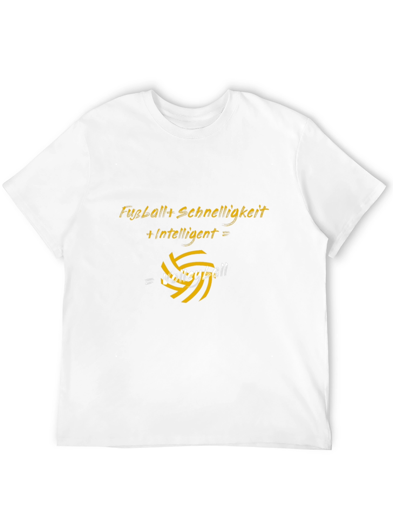 Volleyball Equation Graphic T-Shirt