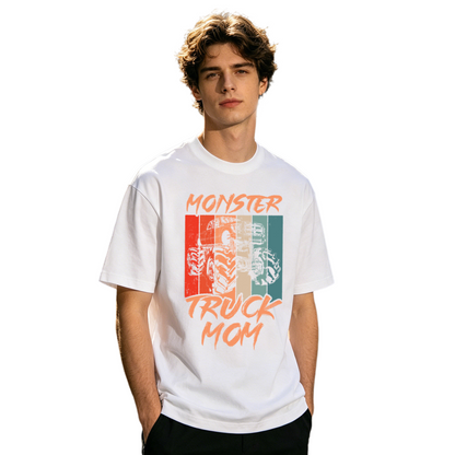 Men's Distressed Coach Vintage Text T-Shirt