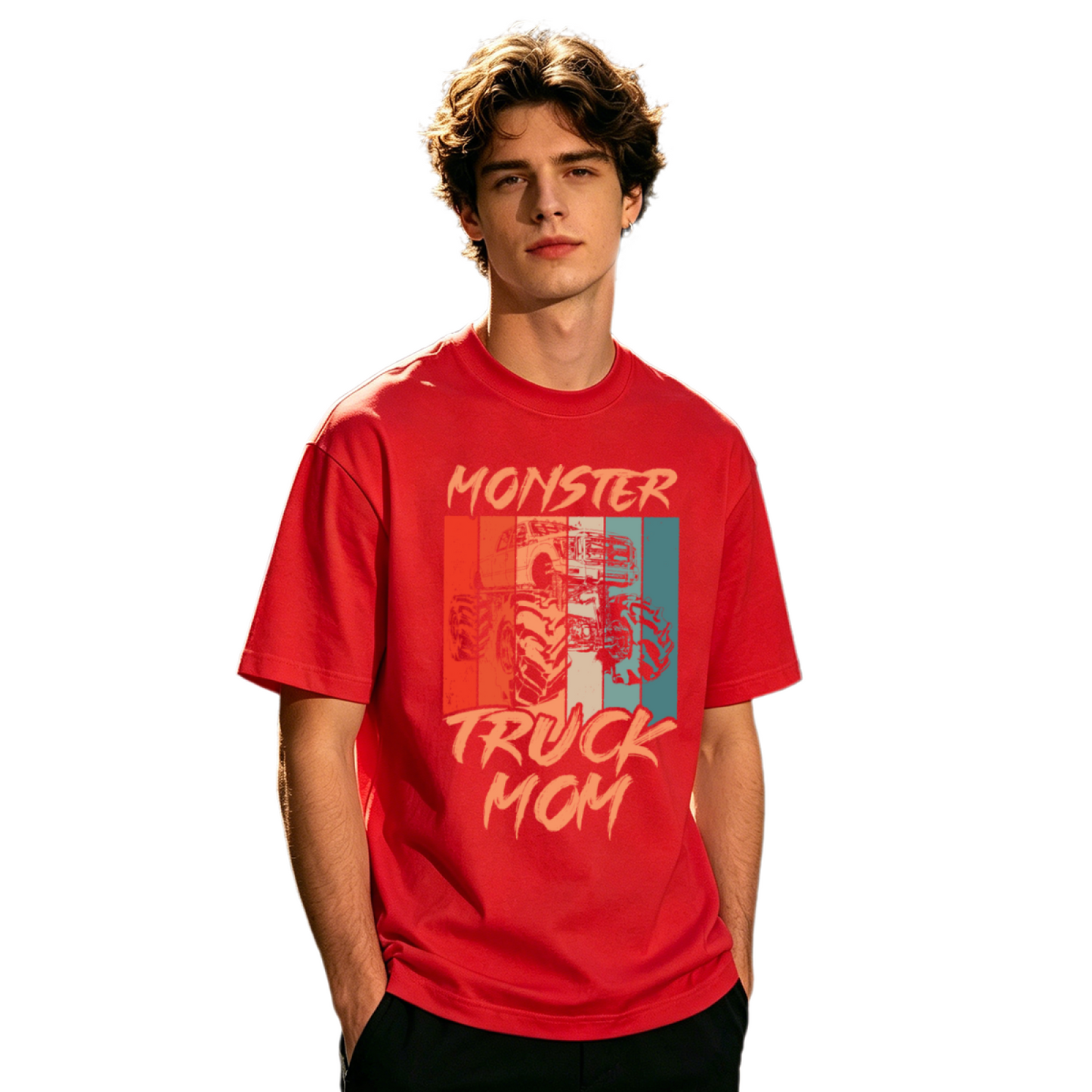 Men's Distressed Coach Vintage Text T-Shirt