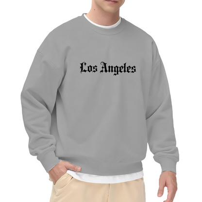 Vintage Gothic Los Angeles Grey Crewneck Sweatshirt
