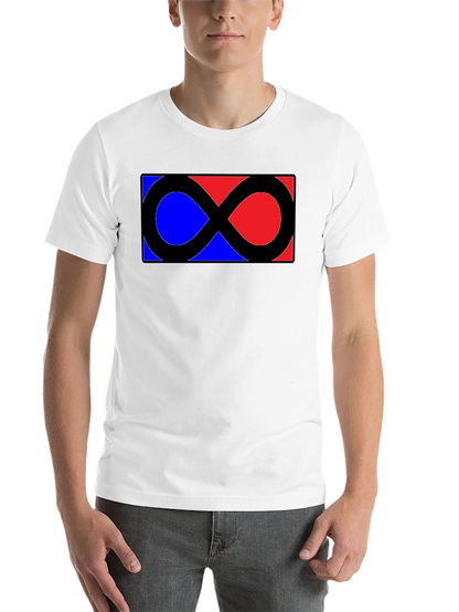 Infinity Symbol Graphic Tee - Classic Black Shirt