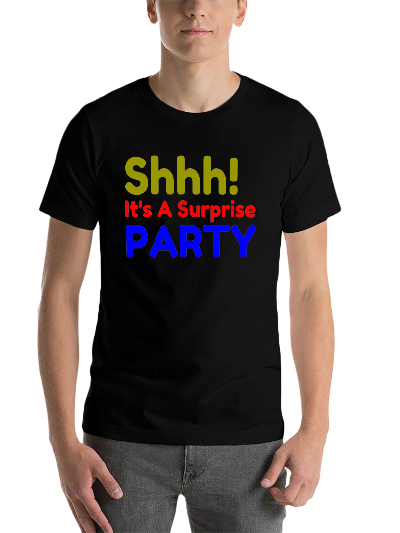 Surprise Party T-Shirt - Shhh! Funny Birthday Tee