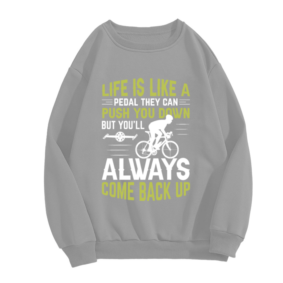 Funny Sarcastic Coffee Quote Daily Vibe Crewneck Sweatshirt