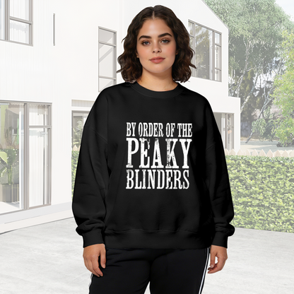 Vintage By Order Of The Peaky Blinders Crewneck Sweatshirt