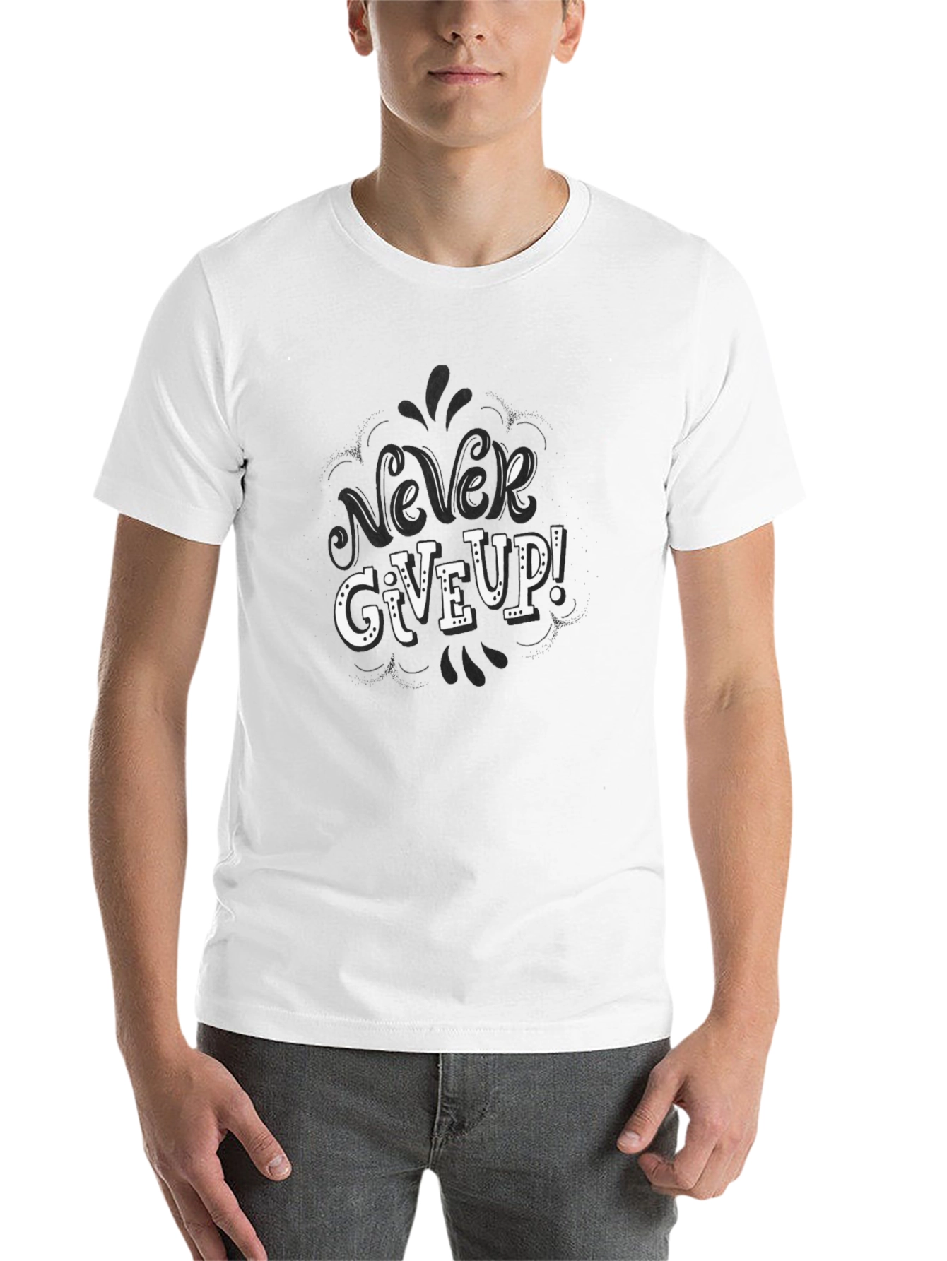 Never Give Up! Graphic Tee