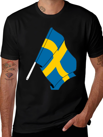 Sweden Flag T-Shirt - Stylish Swedish Pride Tee
