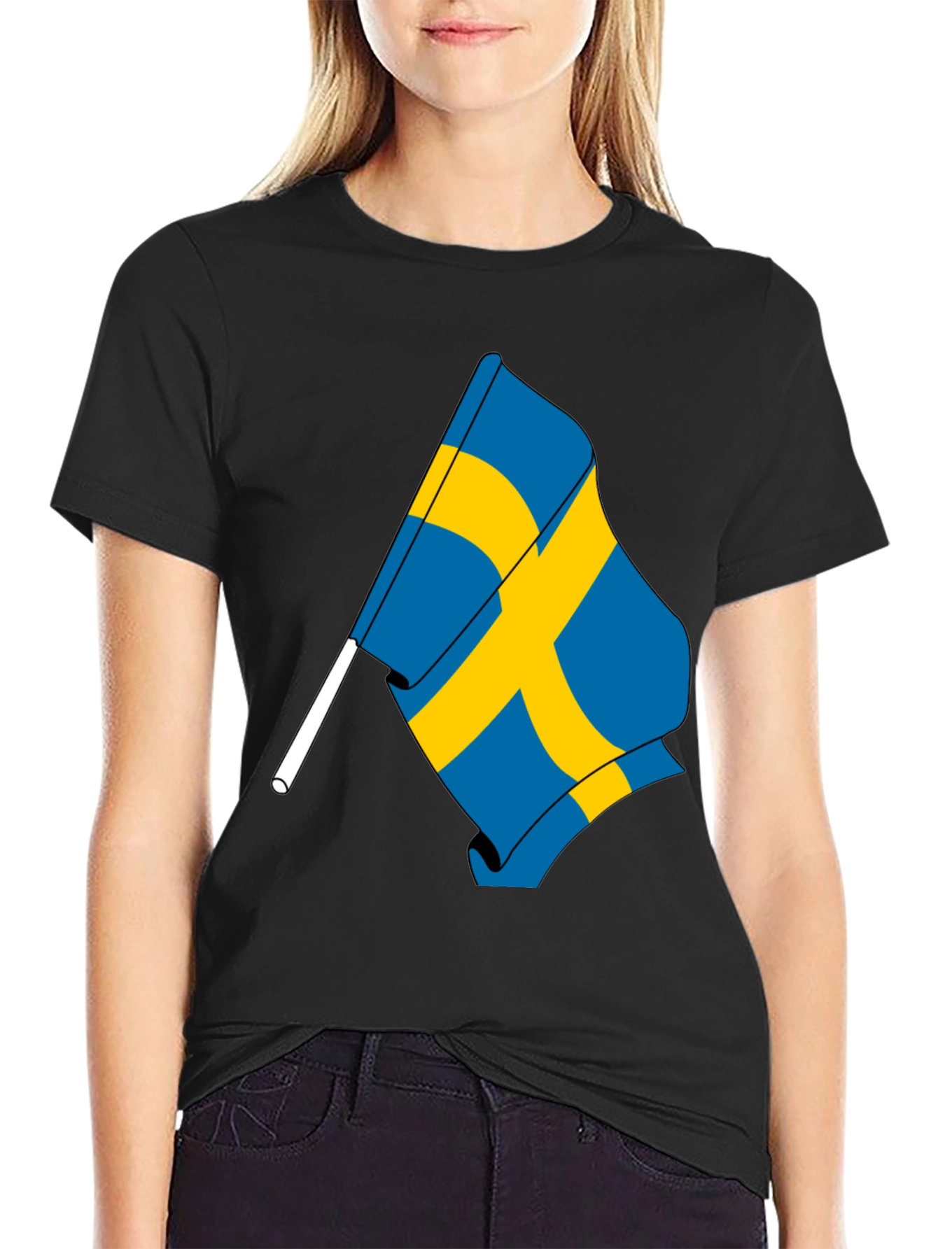 Sweden Flag T-Shirt - Stylish Swedish Pride Tee