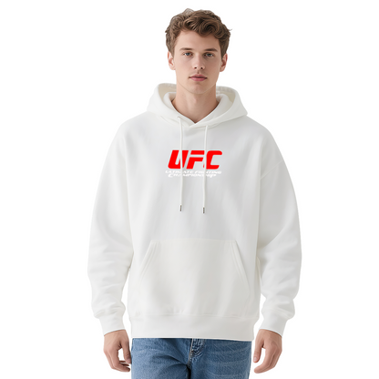 Classic UFC Ultimate Fighting Championship Logo Hoodie, Fight Fan Soft Comfort Sweatshirt