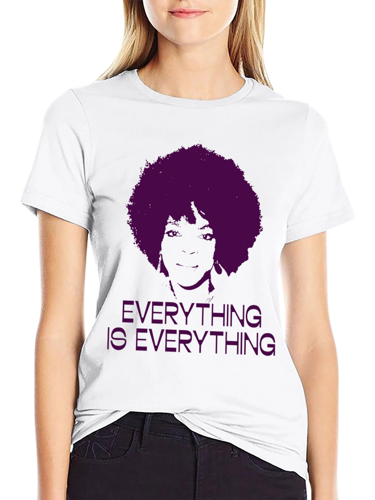 Everything is Everything Graphic Tee - Black