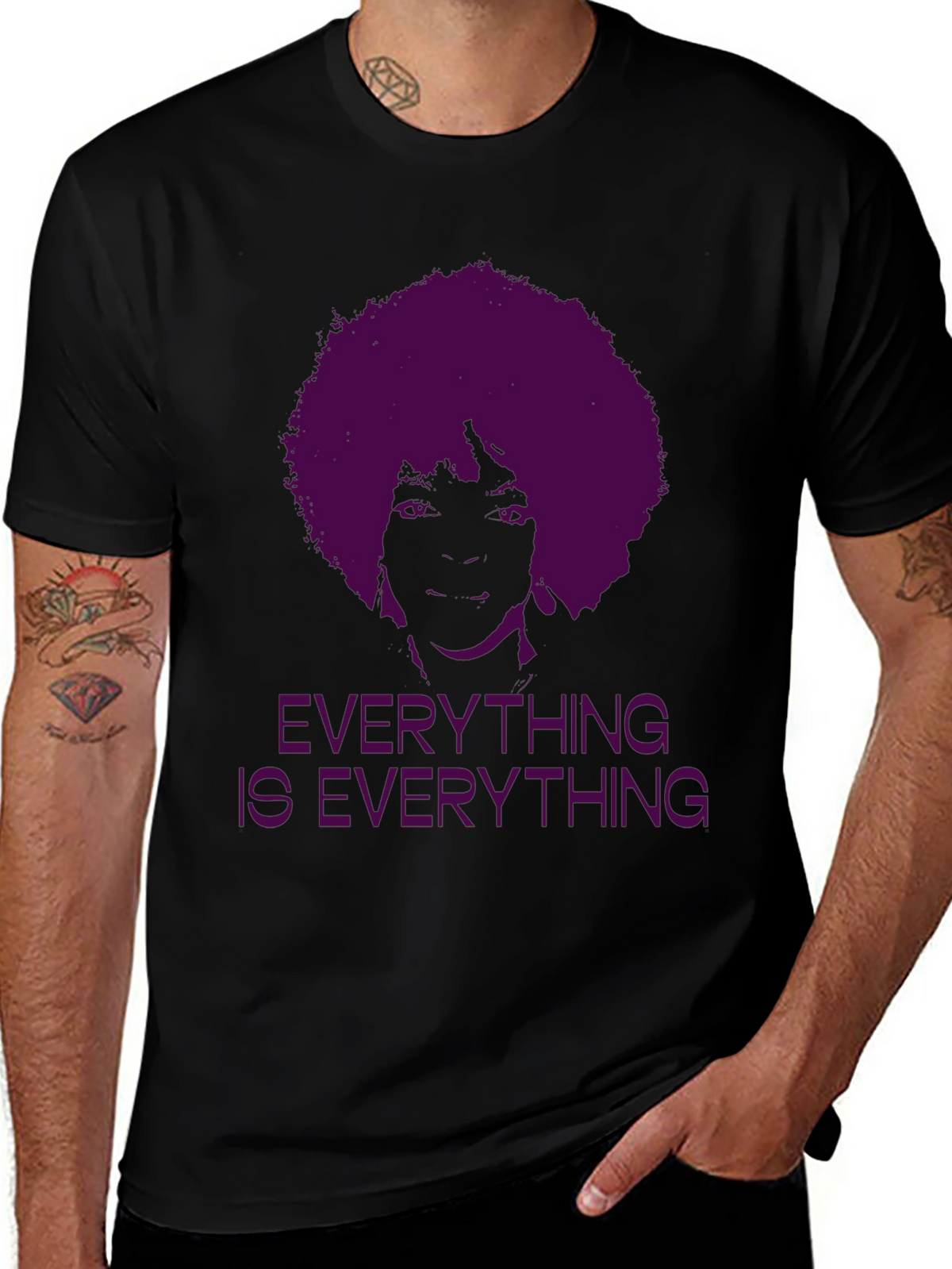Everything is Everything Graphic Tee - Black