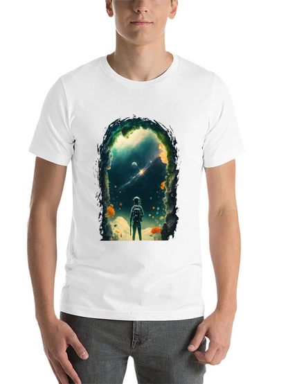 Astronaut Space Portal Graphic T-Shirt