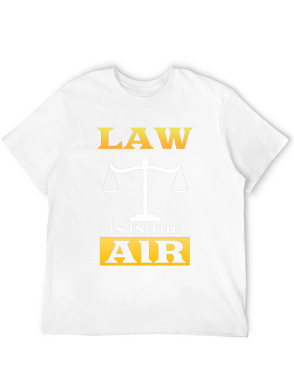 Law is in the Air Graphic T-Shirt