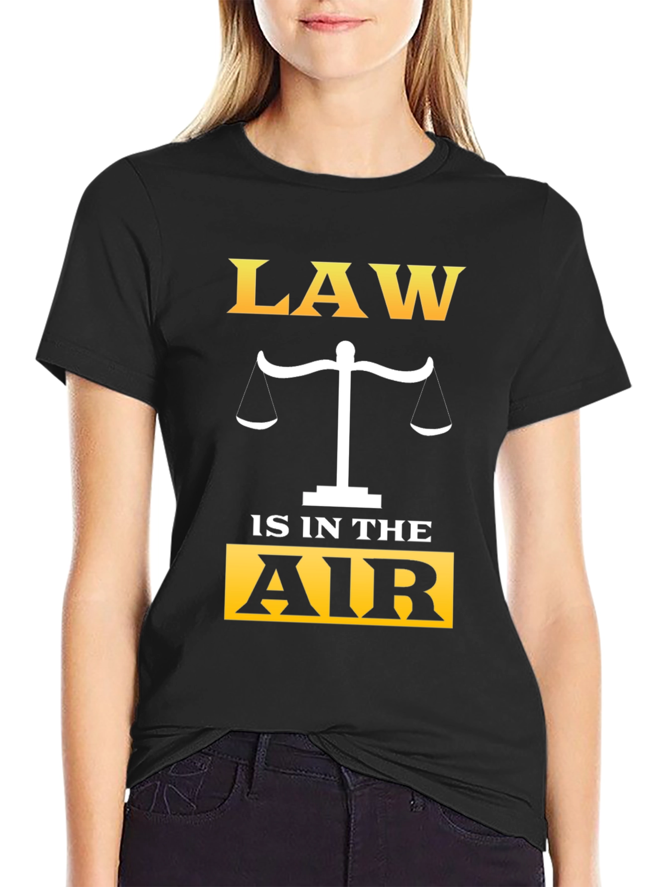 Law is in the Air Graphic T-Shirt