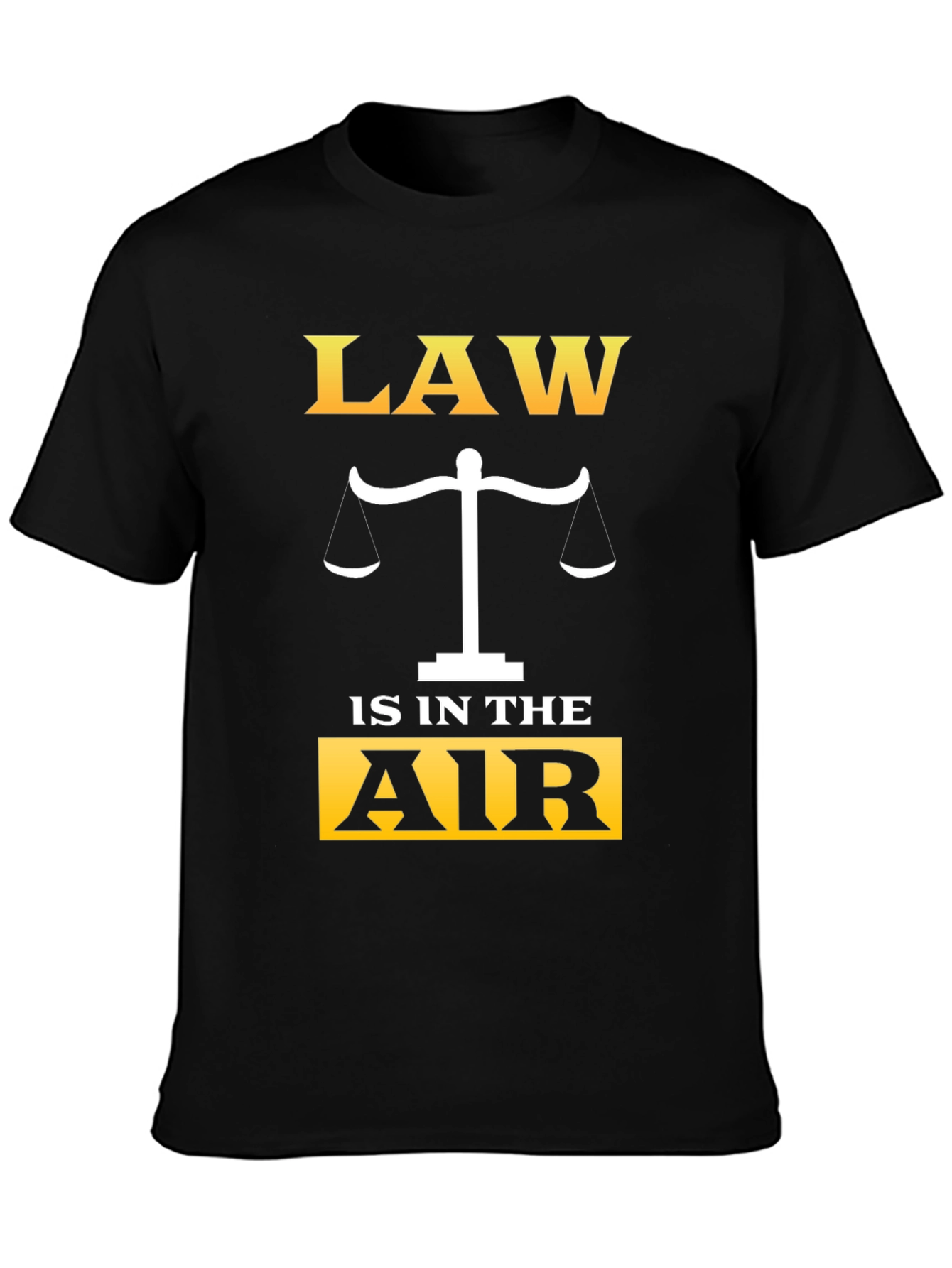 Law is in the Air Graphic T-Shirt